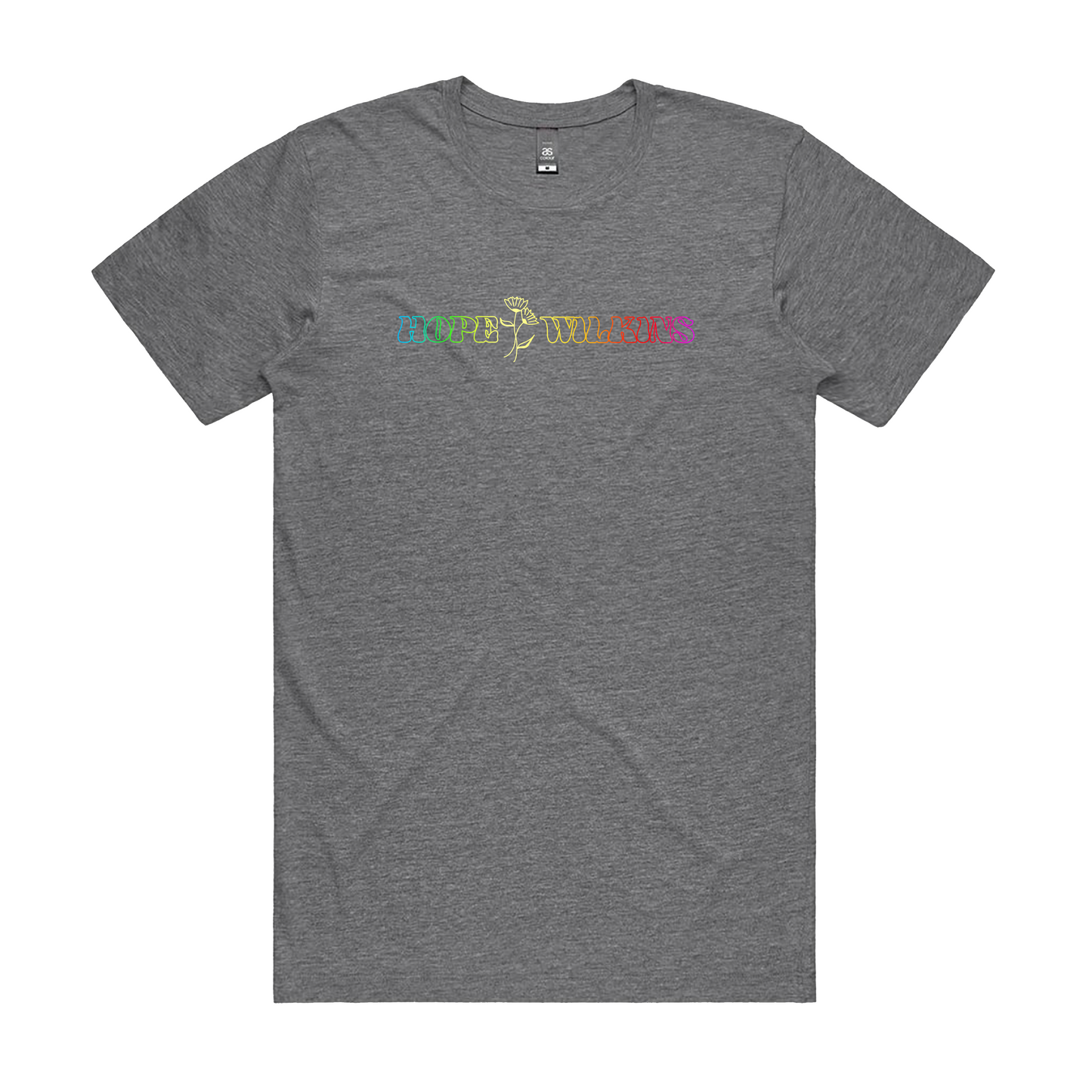 Hope Wilkins Pride Tri-blend Heather Grey Tee